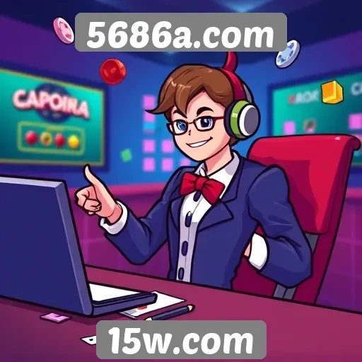 Suporte ao cliente no site 5686a.com