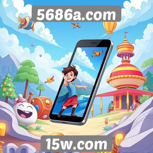A nova experiência mobile de 5686a.com